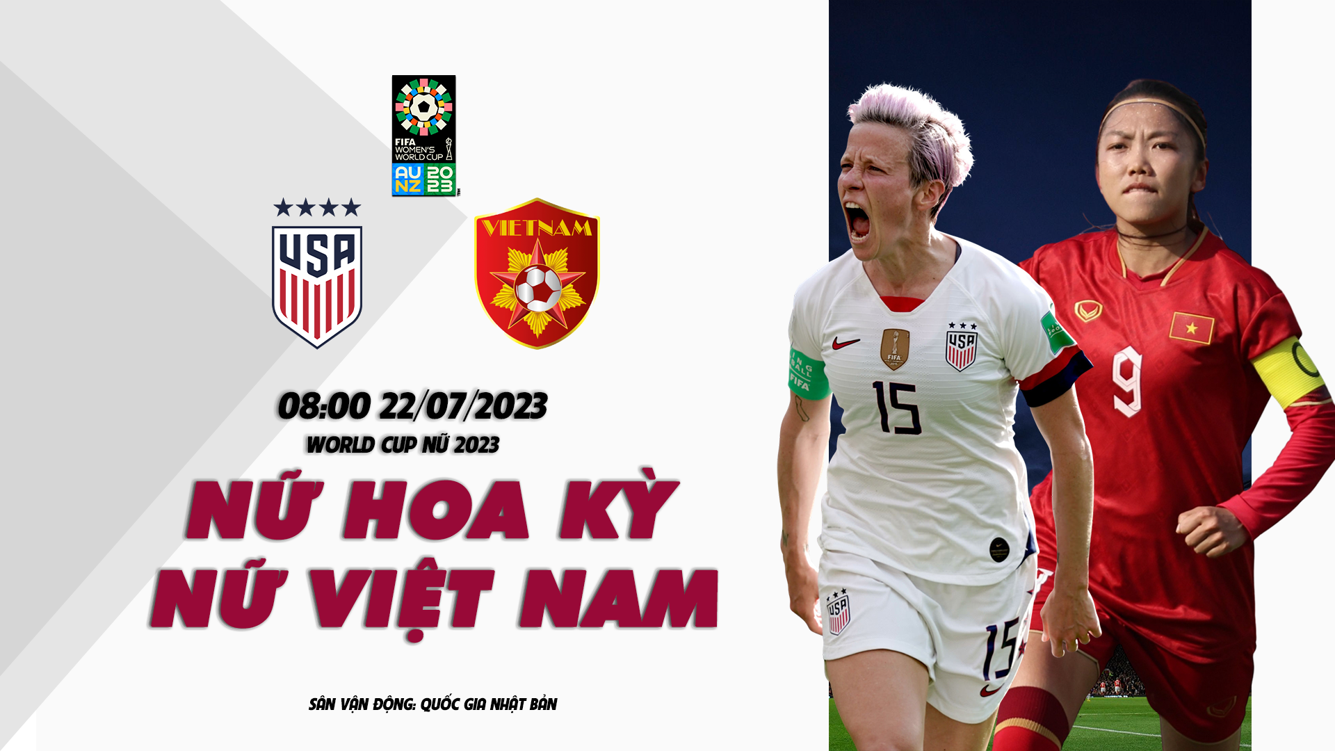 Nhận định Nữ Hoa Kỳ vs Nữ Việt Nam