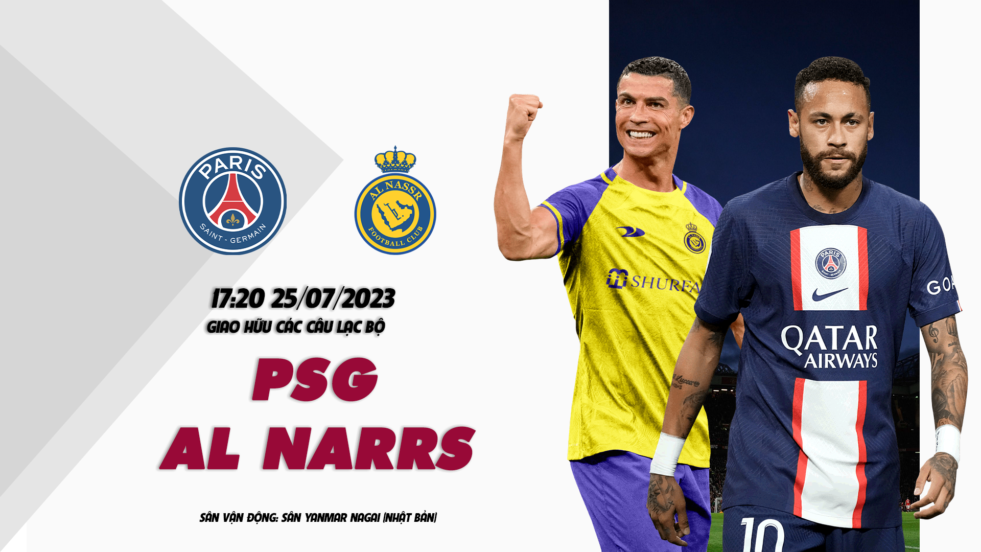 Nhận định PSG vs Al Nassr 17h20 ngày 24/07 (Giao Hữu Các Câu Lạc Bộ)