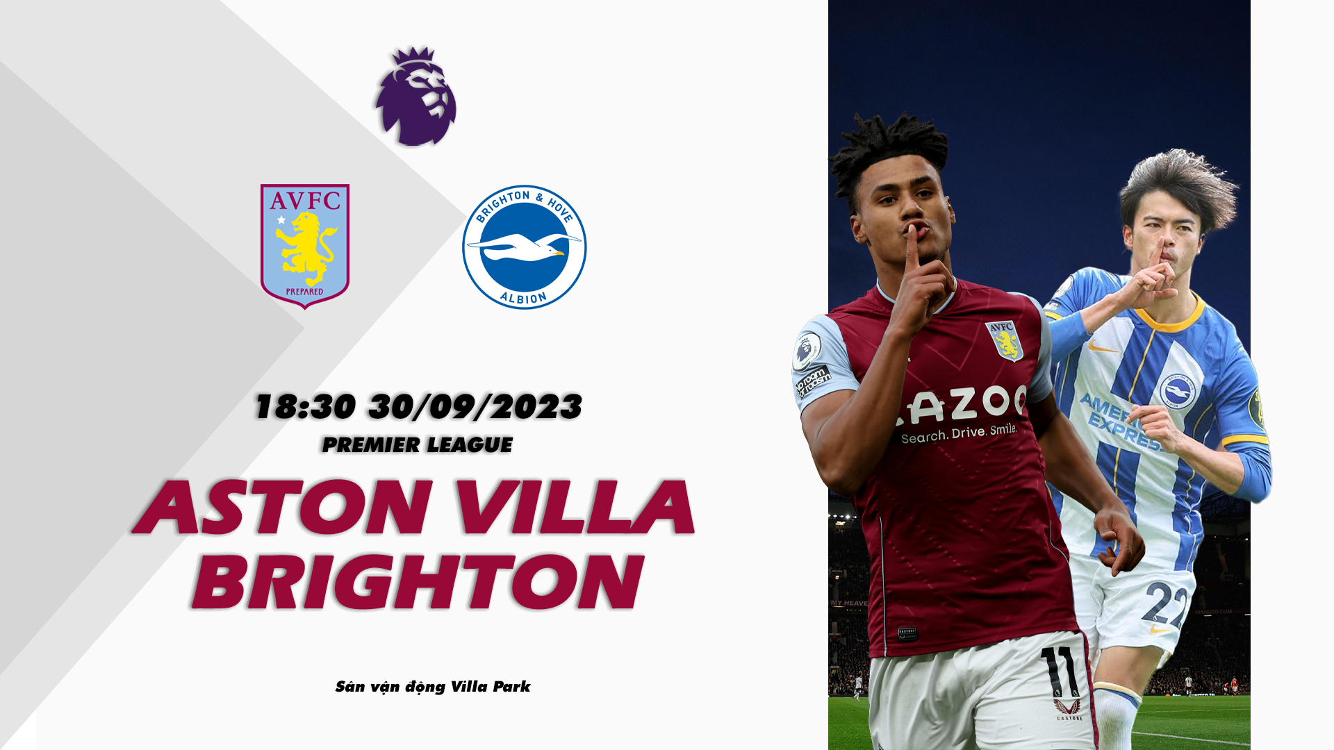 Nhận định Aston Villa vs Brighton