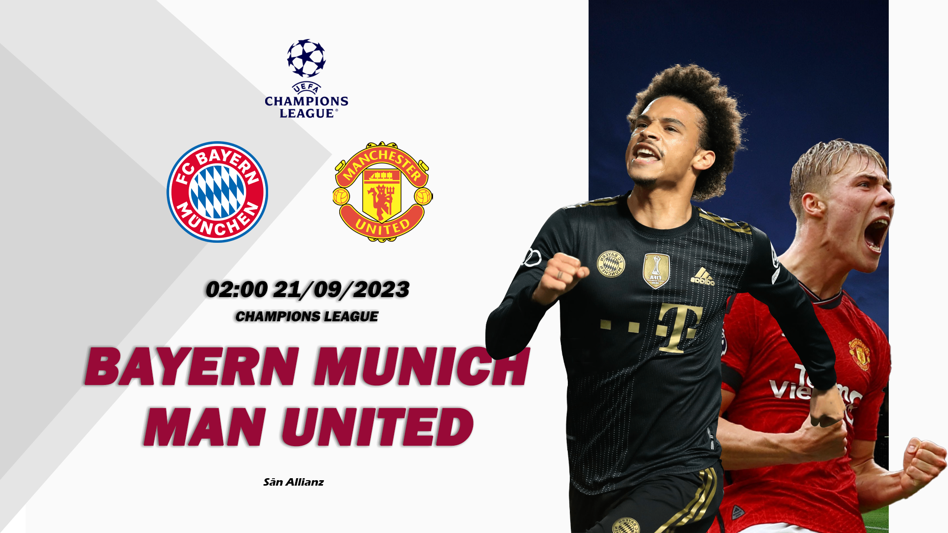Nhận định Bayern Munich vs Man United